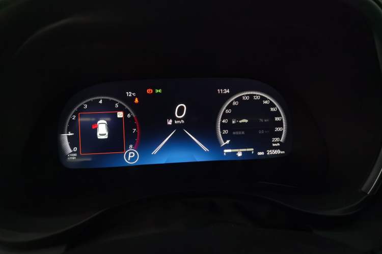 Used Toyota Crown Kluger 2024 2.0T All-Wheel-Drive Prestige Version Instrument Cluster
