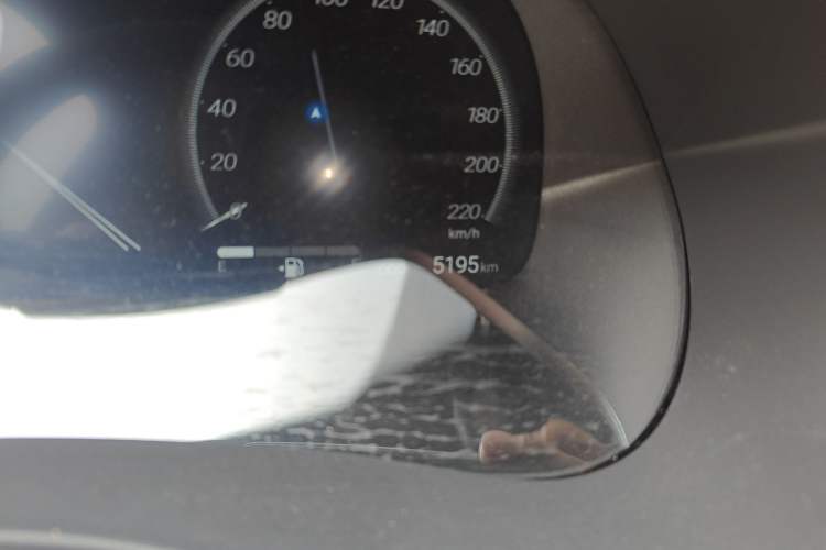 Used Toyota Crown Kluger 2024 2.0T All-Wheel-Drive Prestige Version Odometer Close Up