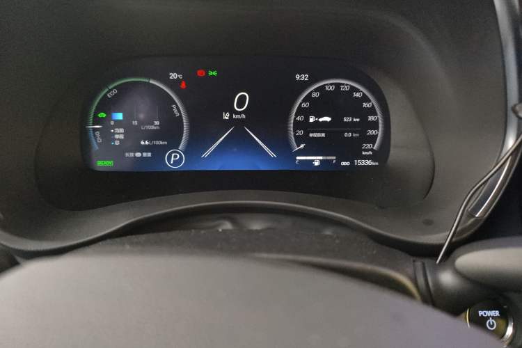 Used Toyota Crown Kluger 2024 2.5L HEV Four-Wheel Drive Premium Edition Odometer Close Up