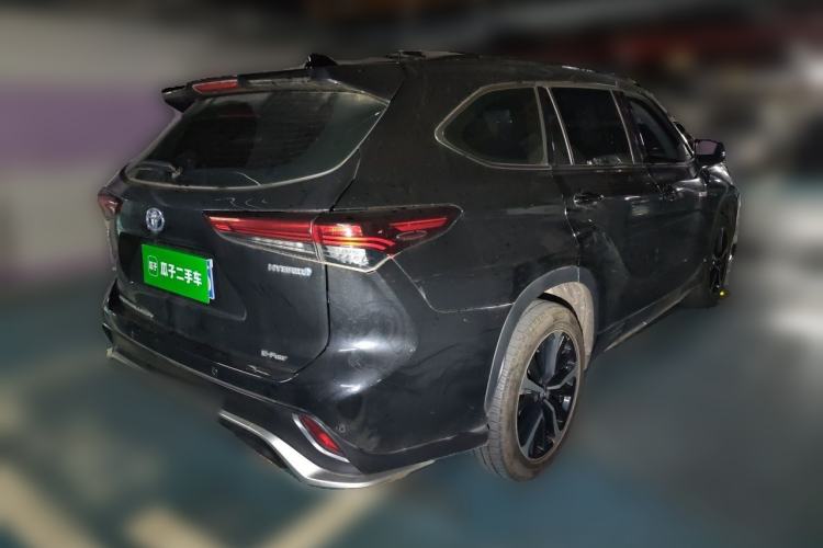 Used Toyota Crown Kluger 2024 2.5L HEV Four-Wheel Drive Luxury Edition Rear Right 45 Deg
