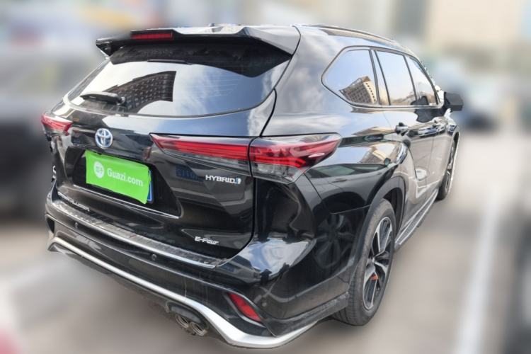 Used Toyota Crown Kluger 2024 2.5L HEV Four-Wheel Drive Luxury Edition Rear Right 45 Deg