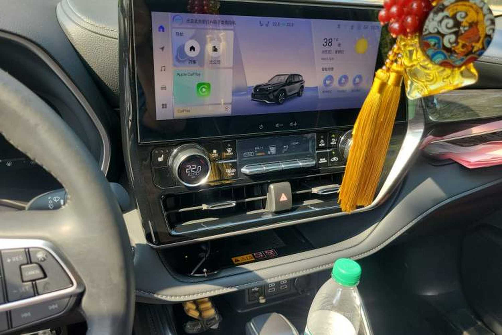 Used Toyota Crown Kluger 2024 2.5L HEV Four-Wheel Drive Premium Edition Audio And AC Panel