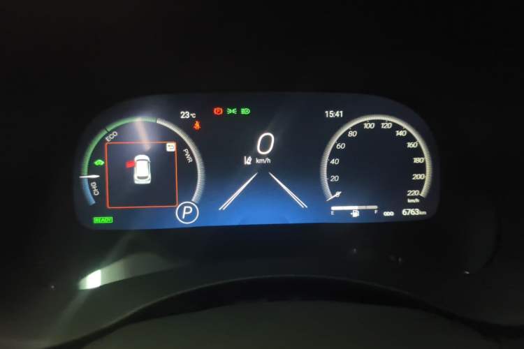 Used Toyota Crown Kluger 2024 2.5L HEV Four-Wheel Drive Flagship Edition Instrument Cluster