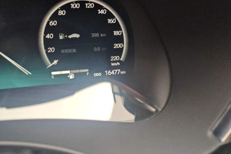 Used Toyota Crown Kluger 2024 2.5L HEV Four-Wheel Drive Premium Edition Odometer Close Up