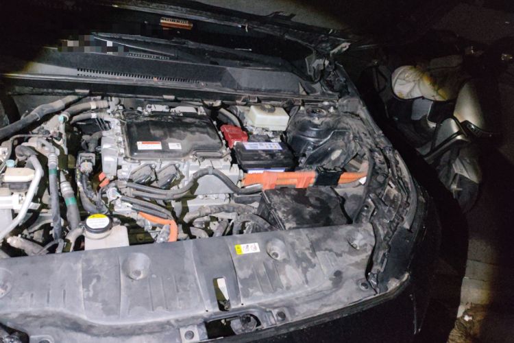 Used Toyota FAW bZ4X 2022 Two-Wheel Drive Long-Range PRO Version Engine Bay Left