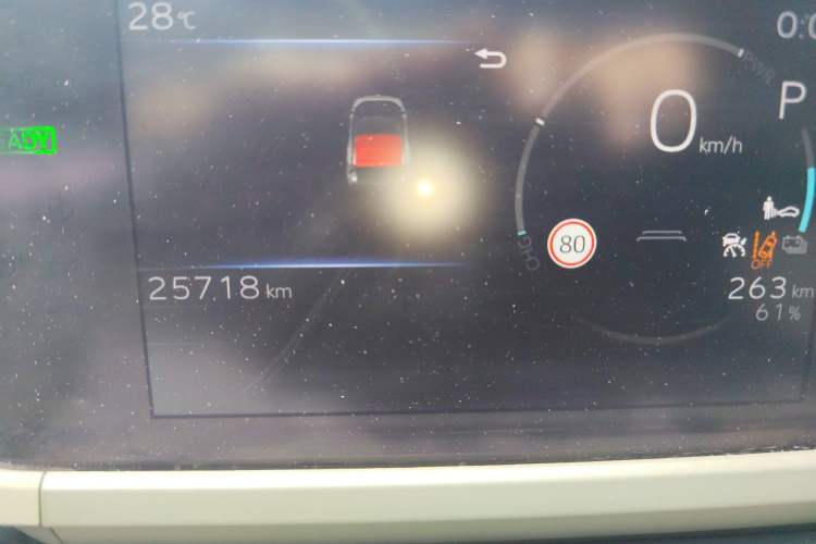 Used Toyota FAW bZ4X 2022 Two-Wheel-Drive Long-Range JOY Edition Instrument Cluster