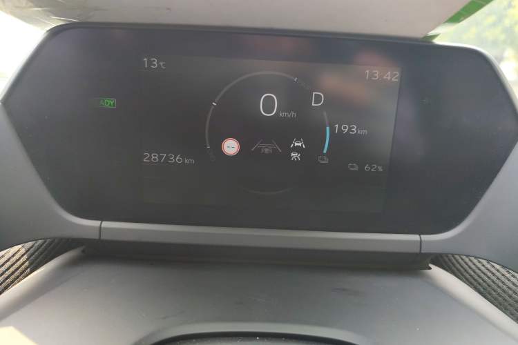 Used Toyota FAW bZ4X 2022 Two-Wheel-Drive Elite JOY Edition Instrument Cluster
