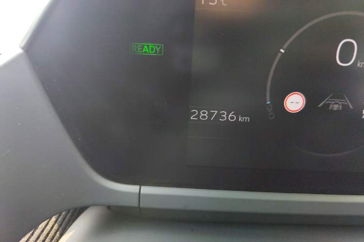 Used Toyota FAW bZ4X 2022 Two-Wheel-Drive Elite JOY Edition Odometer Close Up