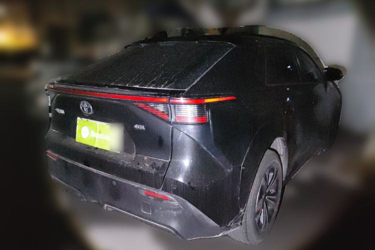 Used Toyota FAW bZ4X 2022 Two-Wheel Drive Long-Range PRO Version Rear Right 45 Deg