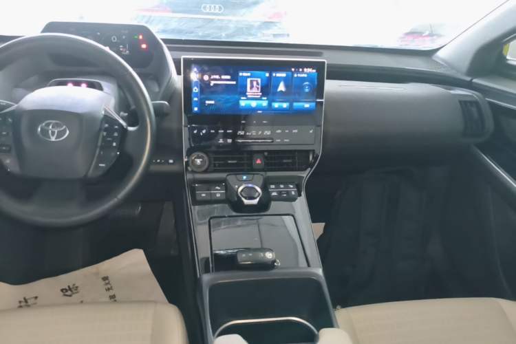 Used Toyota FAW bZ4X 2022 Four-Wheel-Drive High-Performance PRO Edition Audio And AC Panel