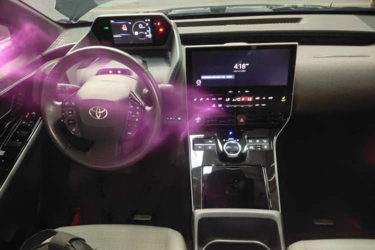 Used Toyota FAW bZ4X 2022 Four-Wheel-Drive High-Performance PRO Edition Audio And AC Panel