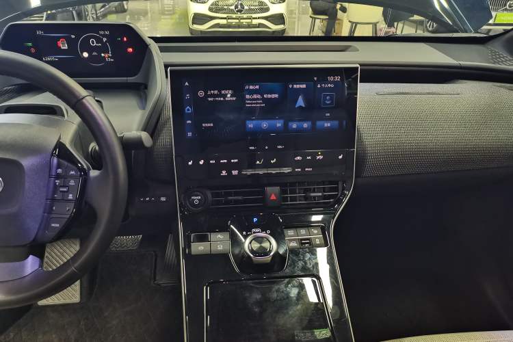 Used Toyota FAW bZ4X 2022 Four-Wheel-Drive High-Performance PRO Edition Audio And AC Panel