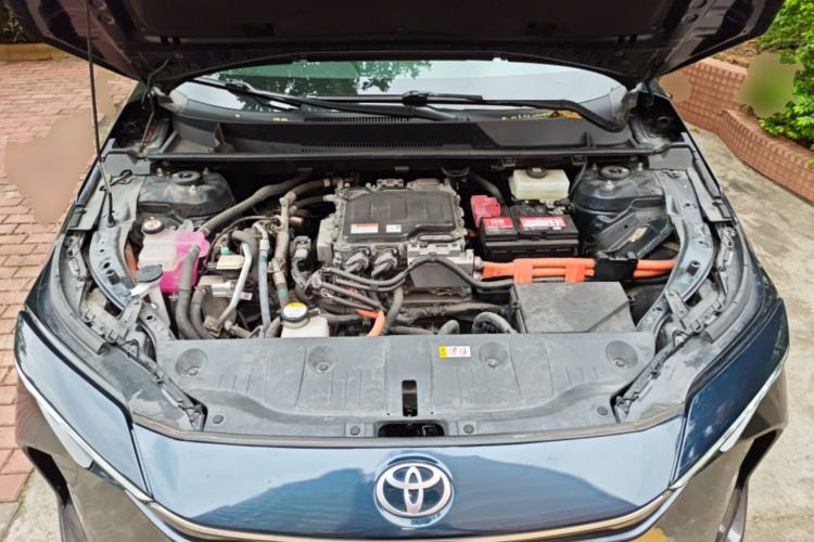 Used Toyota FAW bZ4X 2022 Two-Wheel Drive Long-Range PRO Version Engine Bay
