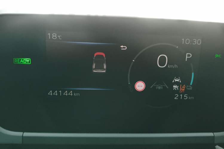 Used Toyota FAW bZ4X 2022 Four-Wheel-Drive High-Performance PRO Edition Instrument Cluster