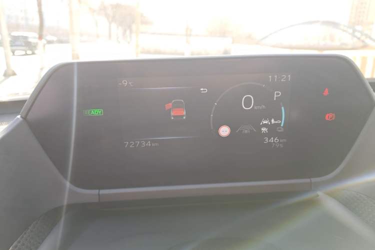 Used Toyota FAW bZ4X 2022 Four-Wheel-Drive High-Performance PRO Edition Instrument Cluster