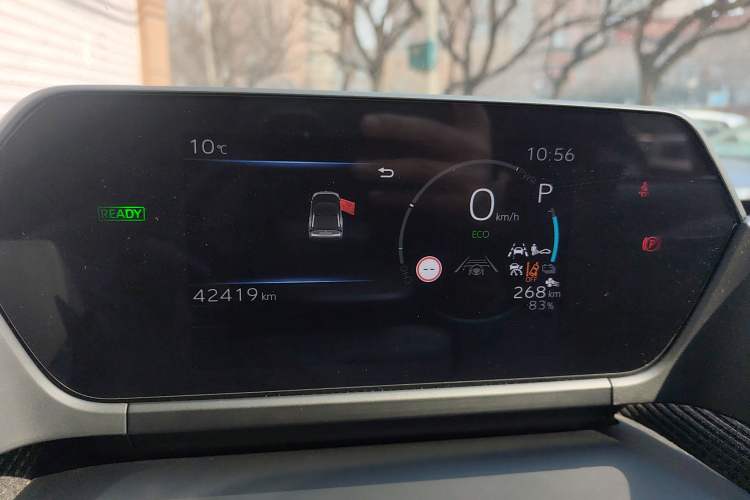 Used Toyota FAW bZ4X 2022 Four-Wheel-Drive High-Performance PRO Edition Instrument Cluster