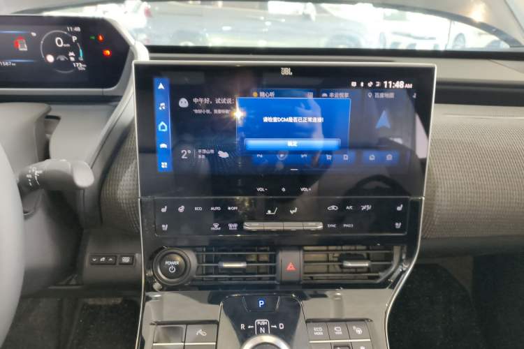Used Toyota FAW bZ4X 2022 Four-Wheel-Drive High-Performance Premium Edition Audio And AC Panel