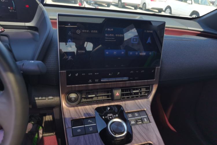 Used Toyota FAW bZ4X 2022 Four-Wheel-Drive High-Performance PRO Edition Audio And AC Panel