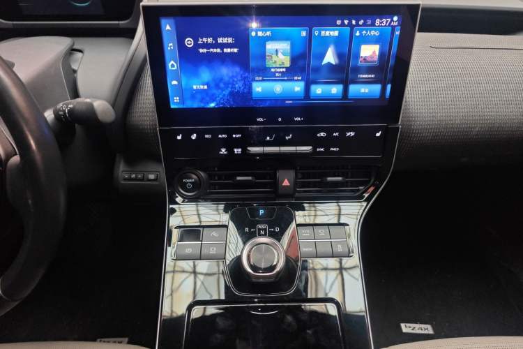 Used Toyota FAW bZ4X 2022 Two-Wheel Drive Long-Range PRO Version Audio And AC Panel