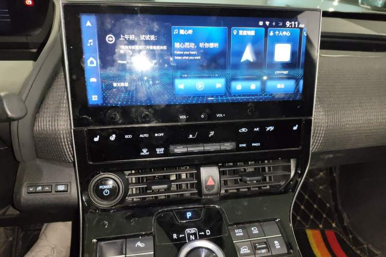Used Toyota FAW bZ4X 2022 Four-Wheel-Drive High-Performance PRO Edition Audio And AC Panel
