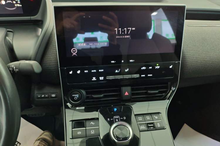 Used Toyota FAW bZ4X 2022 Four-Wheel-Drive High-Performance PRO Edition Audio And AC Panel