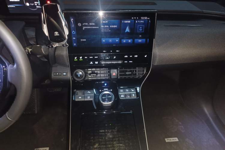 Used Toyota FAW bZ4X 2022 Four-Wheel-Drive High-Performance PRO Edition Audio And AC Panel