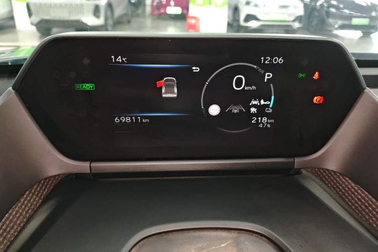 Used Toyota FAW bZ4X 2022 Four-Wheel-Drive High-Performance PRO Edition Instrument Cluster