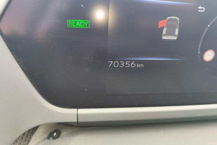 Used Toyota FAW bZ4X 2022 Two-Wheel-Drive Long-Range JOY Edition Odometer Close Up