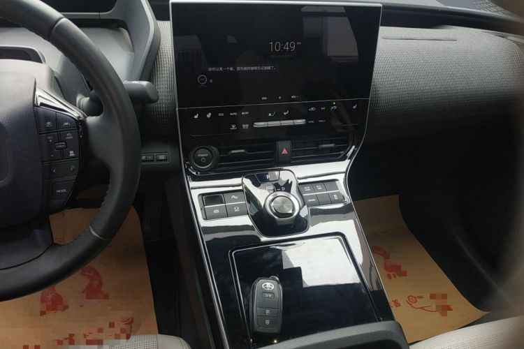 Used Toyota FAW bZ4X 2022 Two-Wheel Drive Long-Range PRO Version Audio And AC Panel