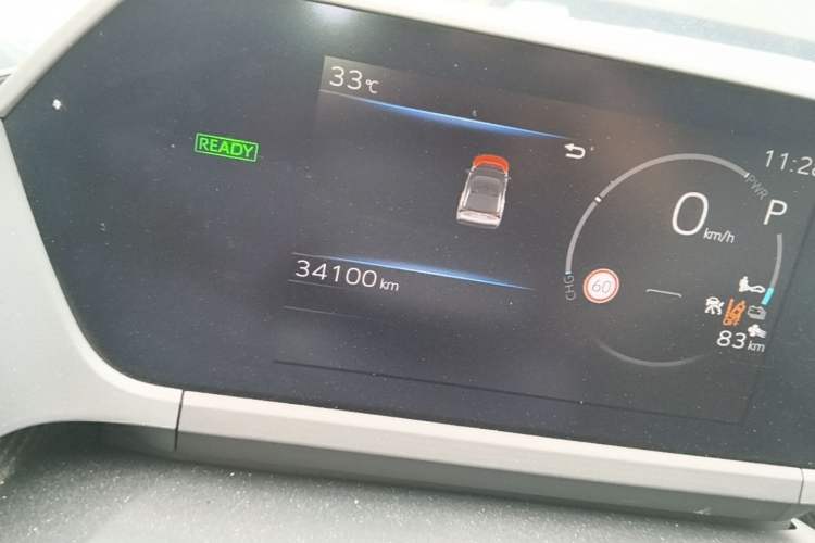 Used Toyota FAW bZ4X 2022 Four-Wheel-Drive High-Performance PRO Edition Instrument Cluster