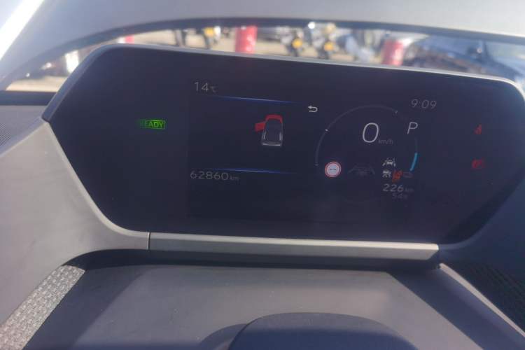 Used Toyota FAW bZ4X 2022 Two-Wheel Drive Long-Range PRO Version Instrument Cluster