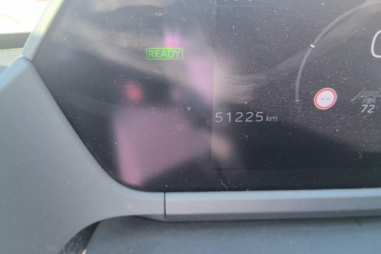 Used Toyota FAW bZ4X 2022 Two-Wheel-Drive Long-Range JOY Edition Odometer Close Up