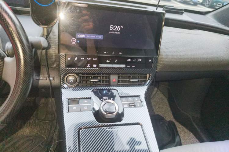Used Toyota FAW bZ4X 2022 Four-Wheel-Drive High-Performance Premium Edition Audio And AC Panel