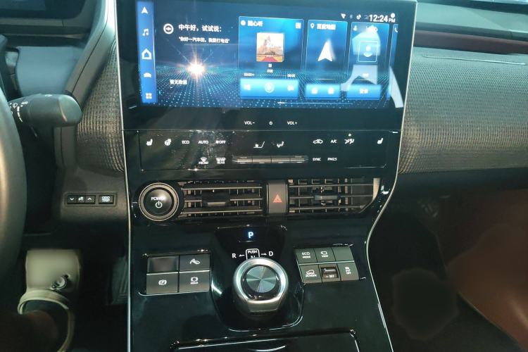 Used Toyota FAW bZ4X 2022 Four-Wheel-Drive High-Performance PRO Edition Audio And AC Panel