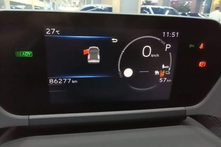 Used Toyota FAW bZ4X 2022 Two-Wheel-Drive Long-Range JOY Edition Instrument Cluster