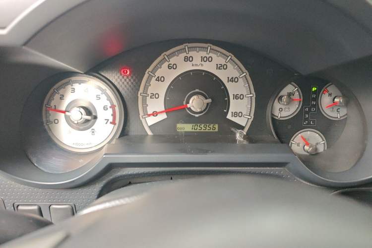 Used Toyota FJ Cruiser  Odometer Close Up