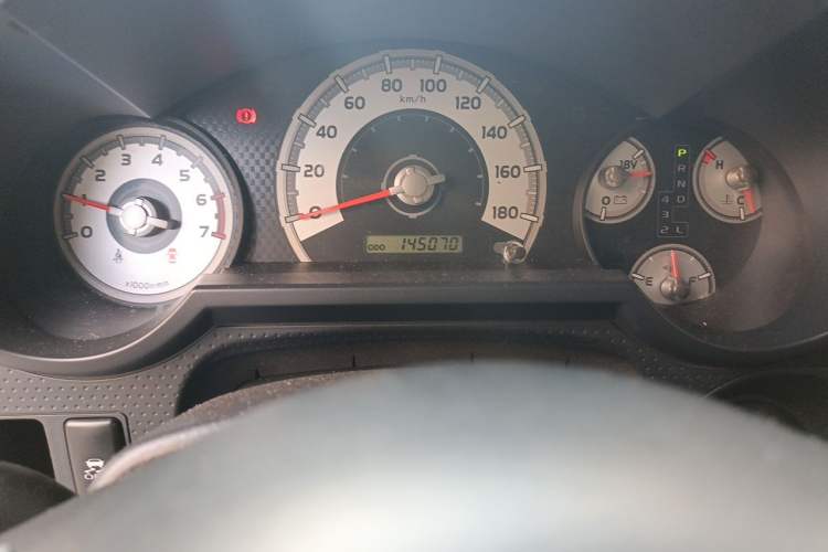 Used Toyota FJ Cruiser  Odometer Close Up