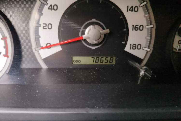 Used Toyota FJ Cruiser 2017 4.0 Automatic Parallel Import Version Odometer Close Up