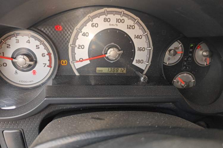 Used Toyota FJ Cruiser  Odometer Close Up