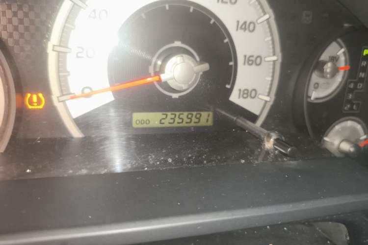 Used Toyota FJ Cruiser  Odometer Close Up