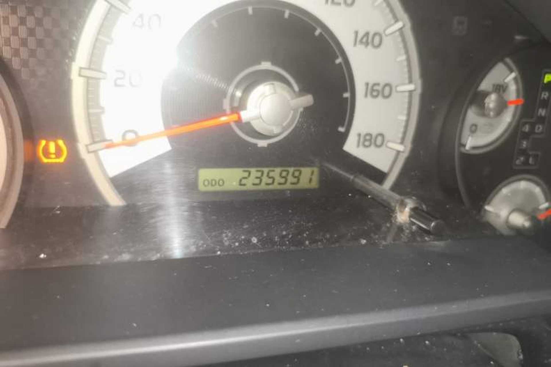 Used Toyota FJ Cruiser  Odometer Close Up