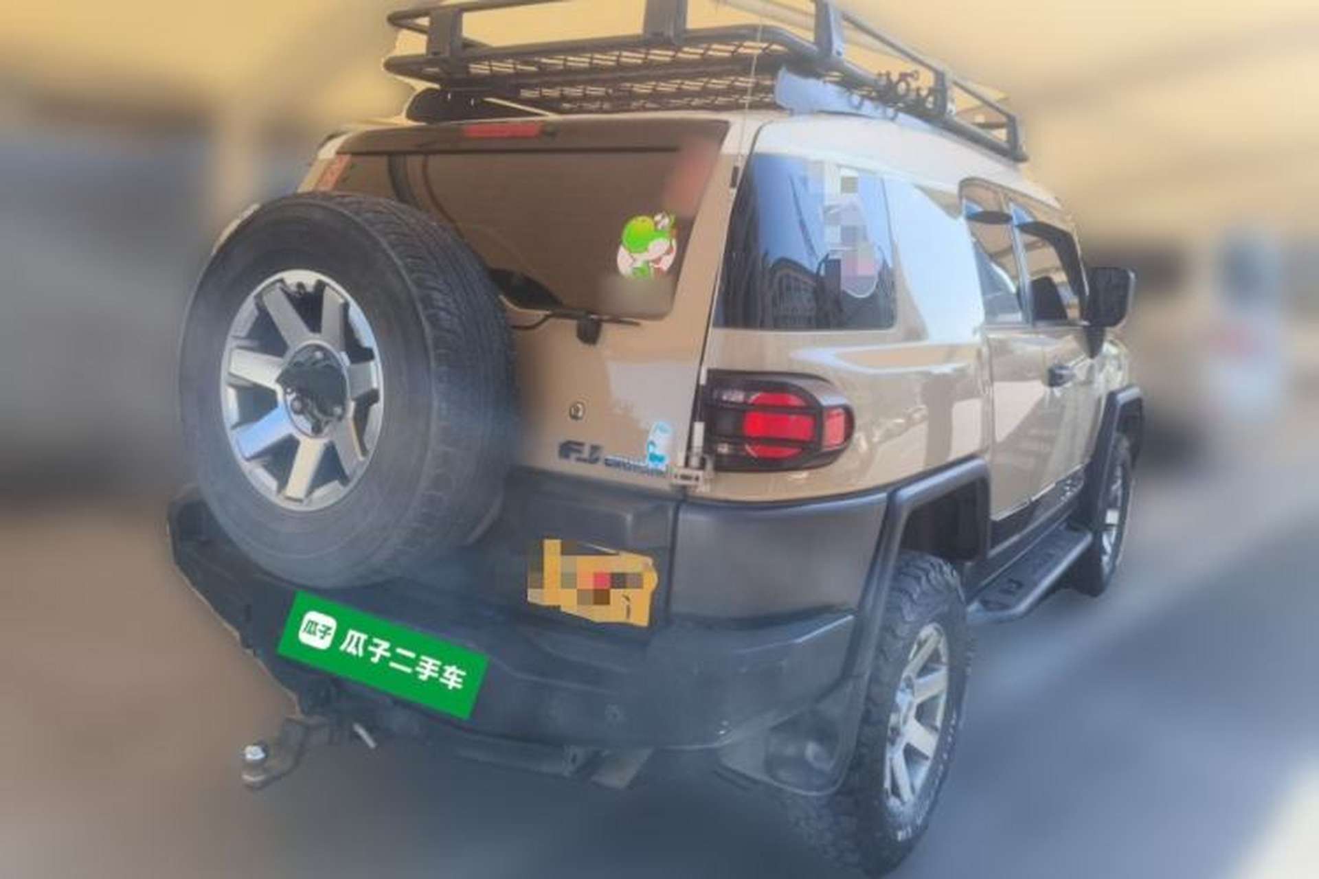 Used Toyota FJ Cruiser  Rear Right 45 Deg