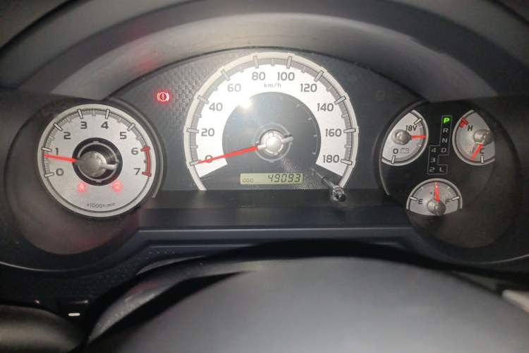 Used Toyota FJ Cruiser  Odometer Close Up