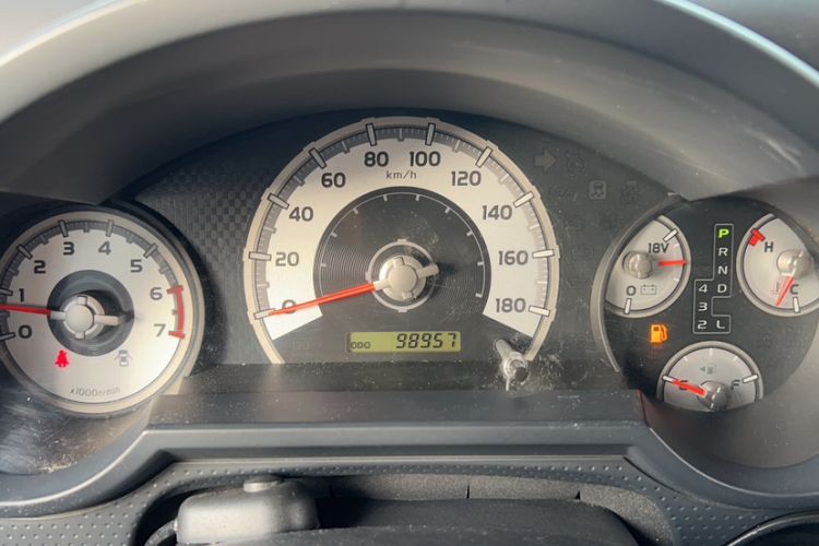 Used Toyota FJ Cruiser 2018 4.0 Automatic Middle East Odometer Close Up