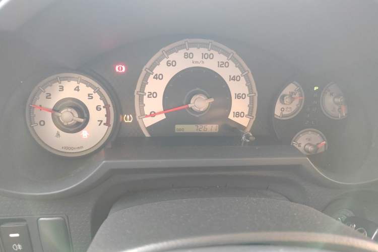 Used Toyota FJ Cruiser  Odometer Close Up