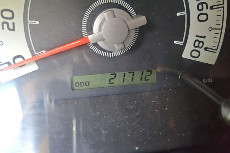 Used Toyota FJ Cruiser  Odometer Close Up