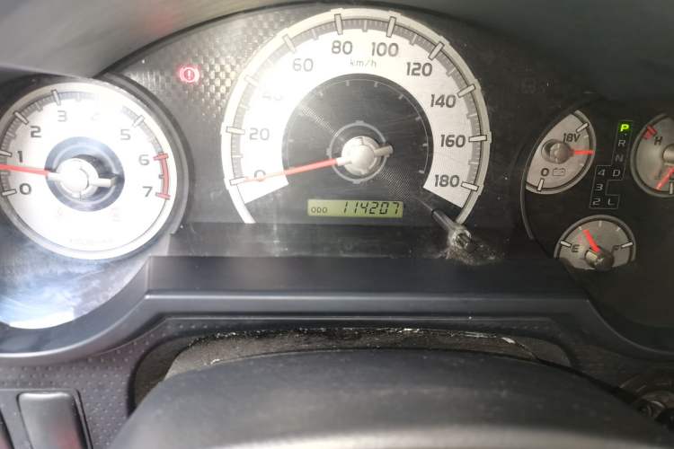 Used Toyota FJ Cruiser 2019 4.0L Middle East Version Odometer Close Up
