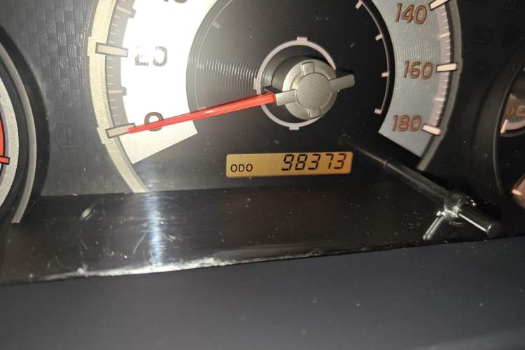 Used Toyota FJ Cruiser 2019 4.0L XTREME Eight-Cylinder Dual Fuel Tanks JBL Middle East Odometer Close Up