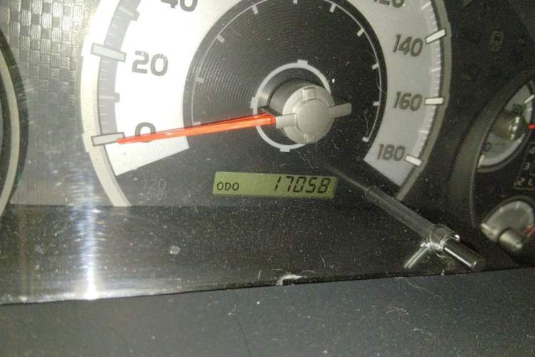 Used Toyota FJ Cruiser  Odometer Close Up