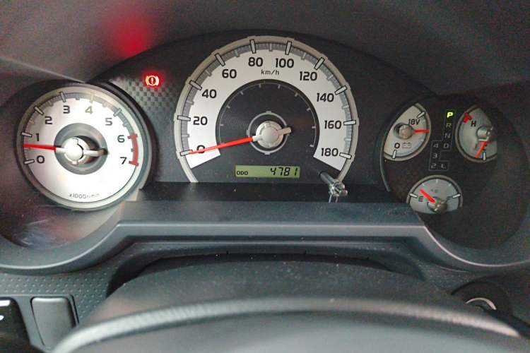 Used Toyota FJ Cruiser  Odometer Close Up